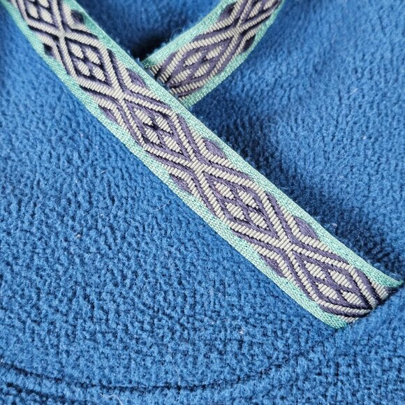 Toad & Co Women’s Small Lookout Fleece Hoodie Blue Telluride Heritage Collection - Picture 5 of 11